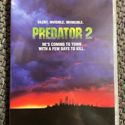 DVD Predator 2 - 1990 (norsk tekst)