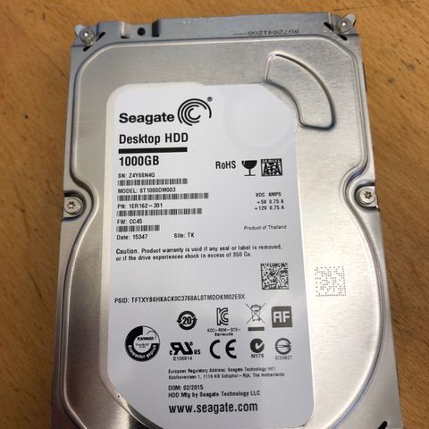 1TB Seagate ST1000DM003  Hard disk Desktop HDD 1000GB