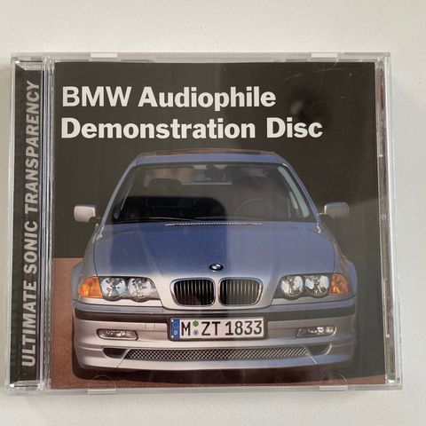 BMW Audiophile Demonstration Disc