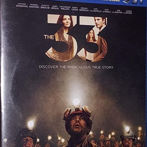 BLU RAY.THE 33.Sann historie.