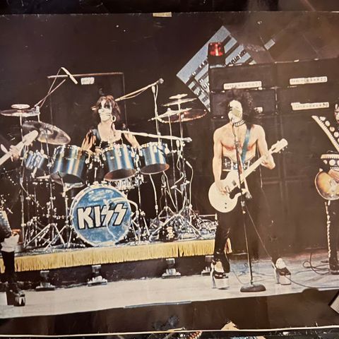 Kiss Vintage plakat 1974/75