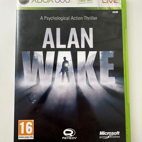 Xbox 360: Alan Wake