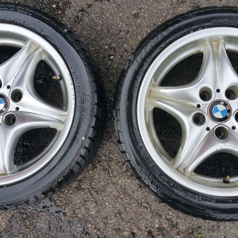 BMW alu / lettmetallfelger 7,5 x 17 ET 20 boltsirkel 5 x 120