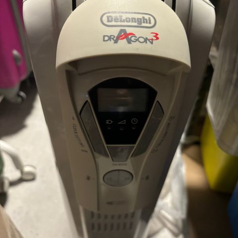 Delonghi Dragon3 oljeovn 3stk for 500kr