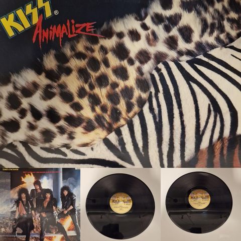 KISS / ANIMALIZE 1984 - VINTAGE/RETRO LP-VINYL (ALBUM)
