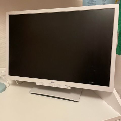 Pc skjerm 23” hvit