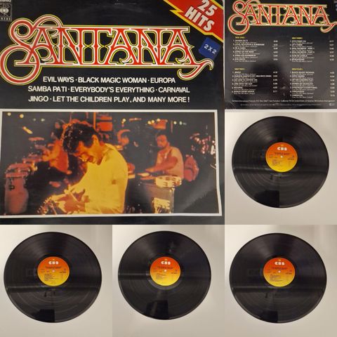 THE SOUND OF SANTANA  / 25 GREATEST HITS 1978 DOBBEL  - VINTAGE/RETRO LP-VINYL