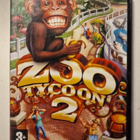 Vintage PC-spill: Zoo Tycoon 2 + Roller Coaster Tycoon 3