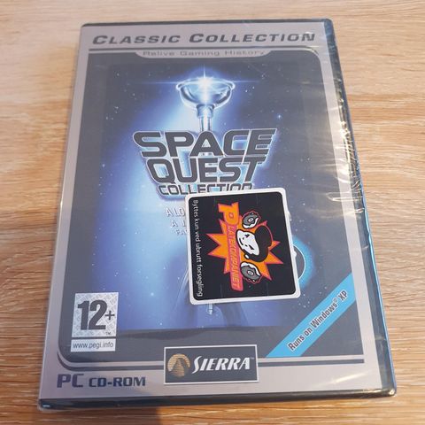 Space Quest Collection til PC. Uåpnet.