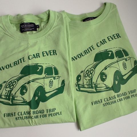 Vintage T-skjorte / T-shirt - Wolkswagen / Boble 2 stk. XL og L