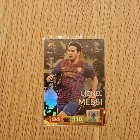 Lionel Messi Limited Edition 2011/2012 Panini Adrenalyn XL 2011