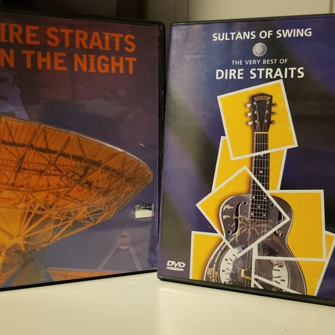 Dire Straits 2 stk dvd