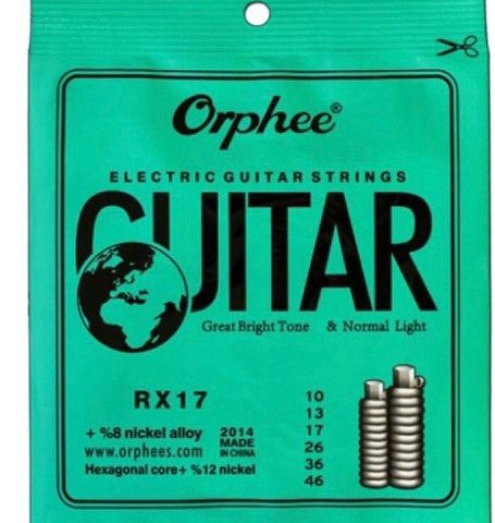 Orphee gitarstrenger (10-46) 3 stk sett 150 kr ink frakt