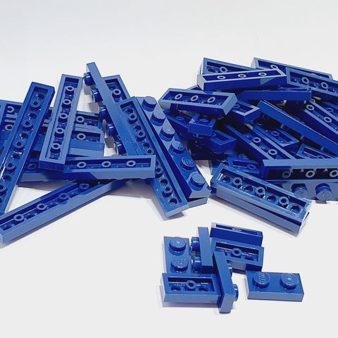 LEGO Mørkeblå / Dark Blue brikker / plater