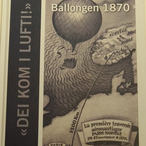 Ballongen 1870 av Halvor Kleppen