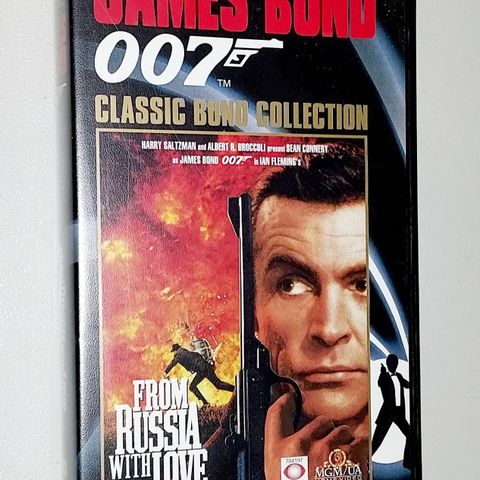 VHS SMALL BOX.FROM RUSSIA WITH LOVE 1963.