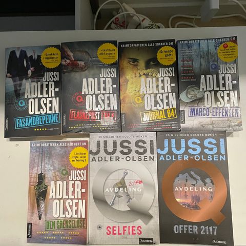 Jussi Adler Olsen bøker