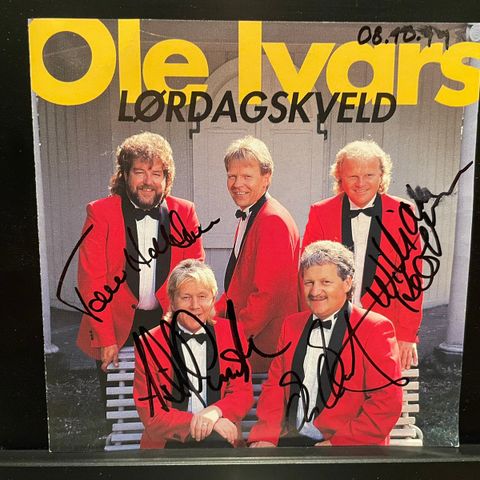 Ole Ivars på cd (signert)