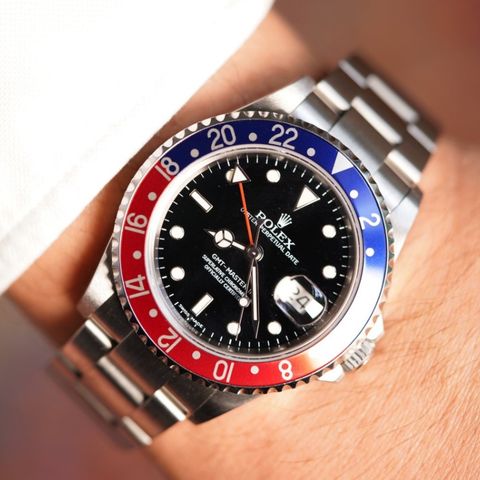 Kjøper Rolex 16710 pepsi / coke bezel insert