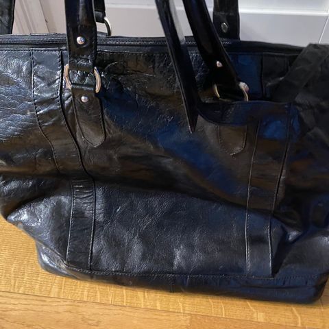 Weekendbag skinn