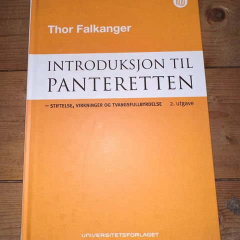 Introduksjon til PANTERETTEN - 2. utgave