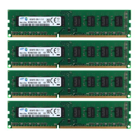 Samsung  (Hynix) 4GB 2rx8  DDR3-1600Mhz PC3-12800U 2Rx8 DIMM Memory Desktop RAM