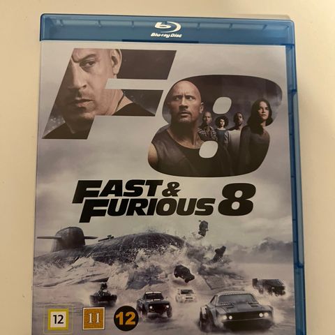 Fast & Furious 8 Blu-ray