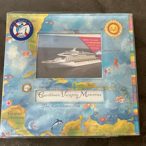 Scrapbooking album «cruise i «Caribbean»
