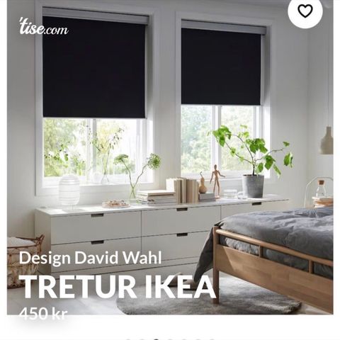 rullegardin Tretur IKEA