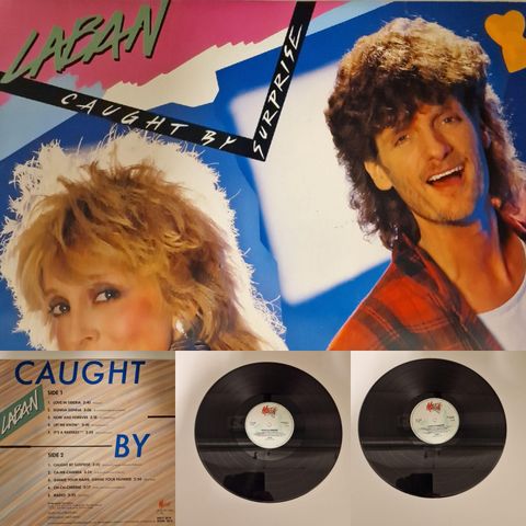 LABAN  / CAUGHT BY SURPRISE 1985  - VINTAGE/RETRO LP-VINYL (ALBUM)