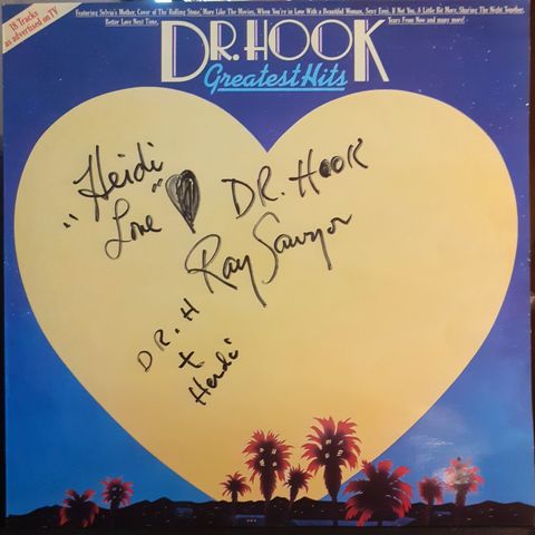 Dr. Hook – Greatest Hits, 1980, signert