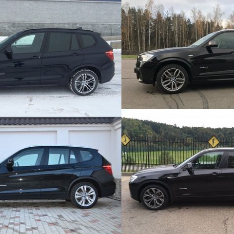 Ønsker Felger til BMW X3 f25, 26