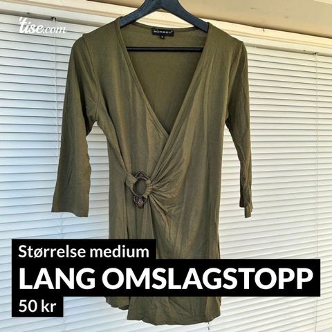 Lang omslagstopp fra Sorbet (str M)