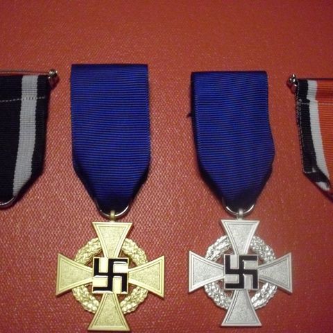 Tyske medaljer.