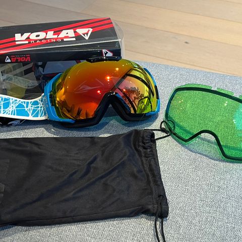 VOLA Racing alpin googles - slalombriller - skibriller