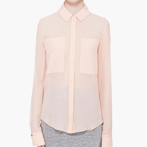 T by Alexander Wang 100 % silk blouse str M