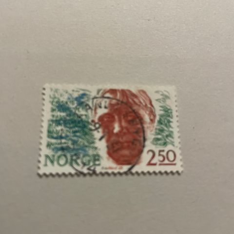 Norske frimerker 1986