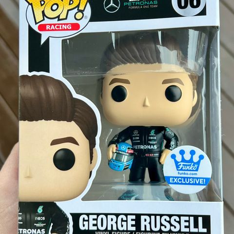 Funko Pop! George Russell (Helmet) | Mercedes-AMG Petronas Motorsport (06)