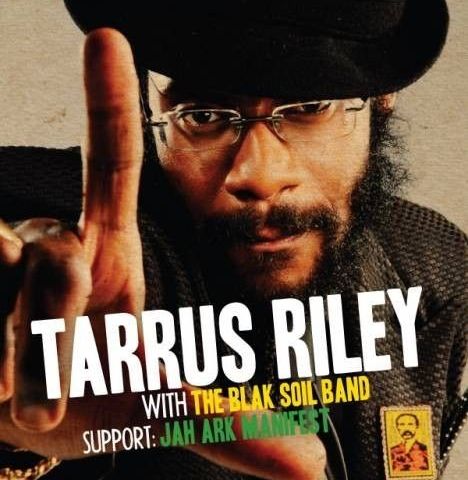 TARRUS RILEY with the Black Soil Band - Oslo. 16. August 2012 (Konsertplakat)