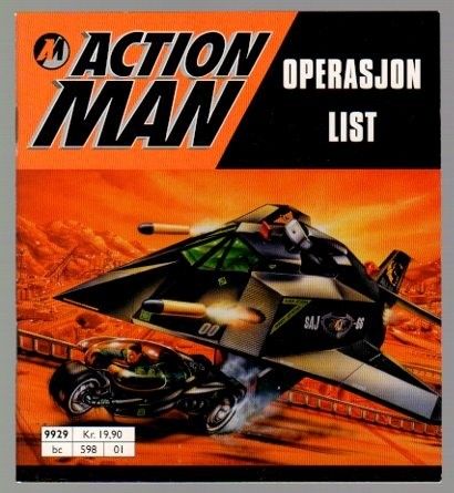 Action Man nr 2 1999 Operasjon list