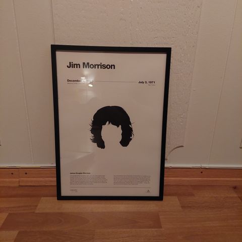 Bilde "Jim Morrison" Ejvind Arthur limited edition