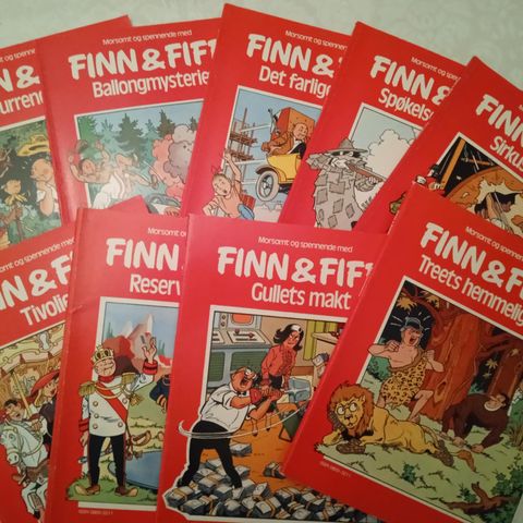 Finn & Fiffi - tjue eks. frå 1983 til 1985