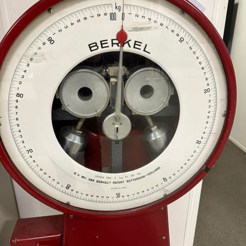 Berkel vekt 100 kg - kult objekt!