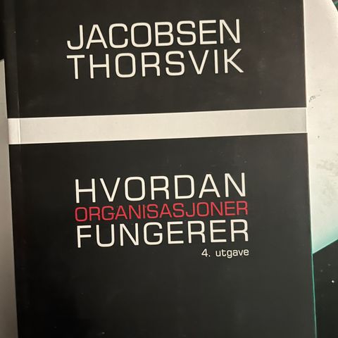 Hvordan organisasjoner fungerer