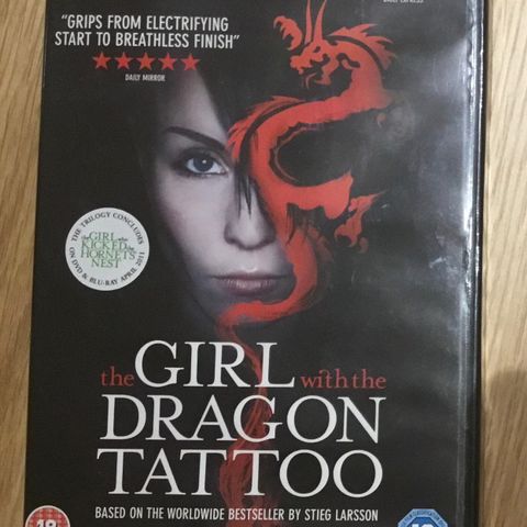 The girl with the dragon tattoo (2009) *Ny i plast*