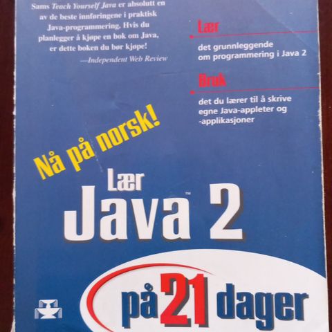 Lær Java 2 på 21 dager