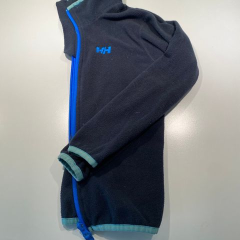 Jakke i fleece fra Helly Hansen størrelse 8 år/128 cm