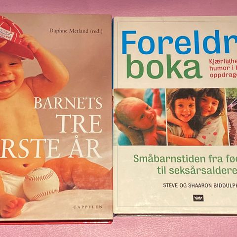 Foreldre boka og Barnets tre første år