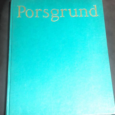 PORSGRUND PORSELEN 1885-1965