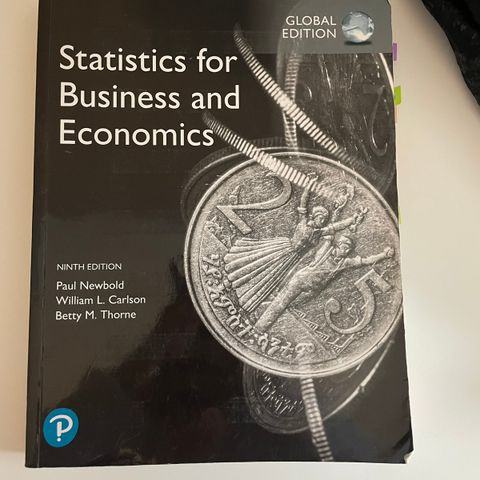 Statistics for business and economics